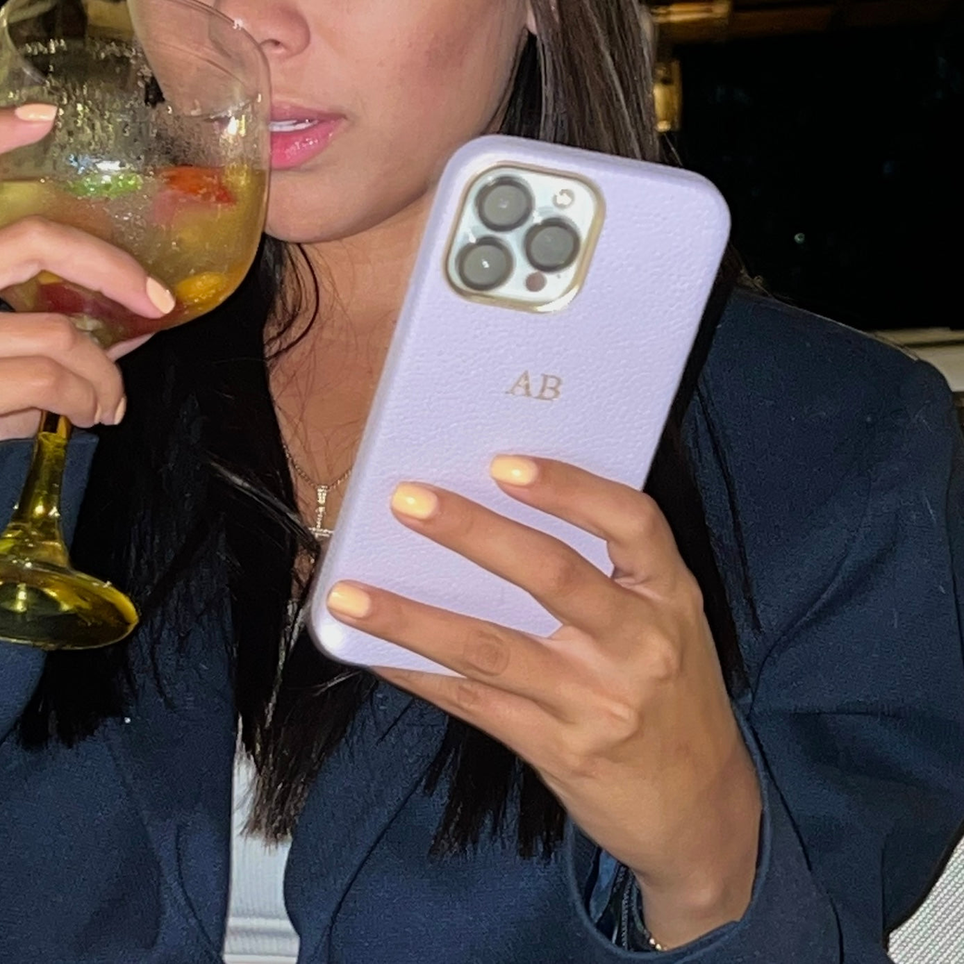 Case iPhone 13 Pro Max Lila