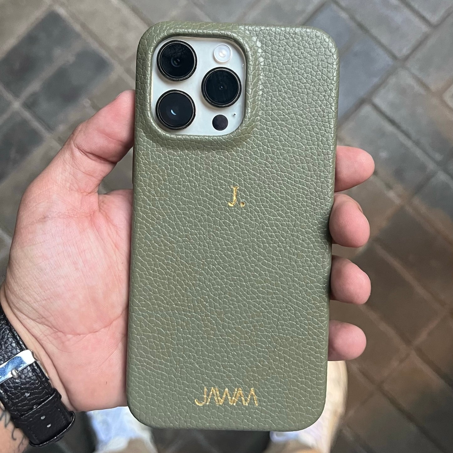 Case iPhone 14 Pro Verde militar