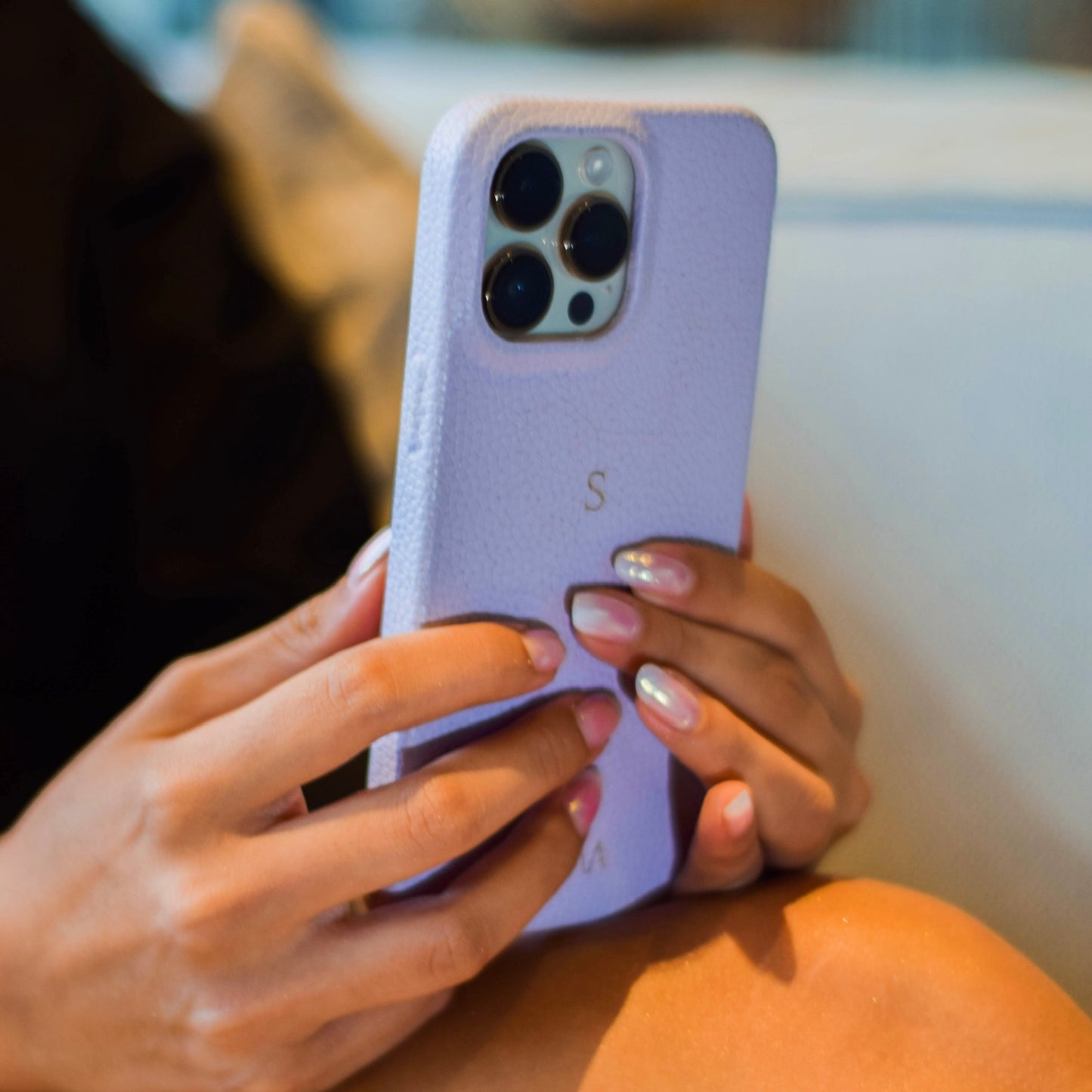 Case iPhone 15 Pro Max Lila