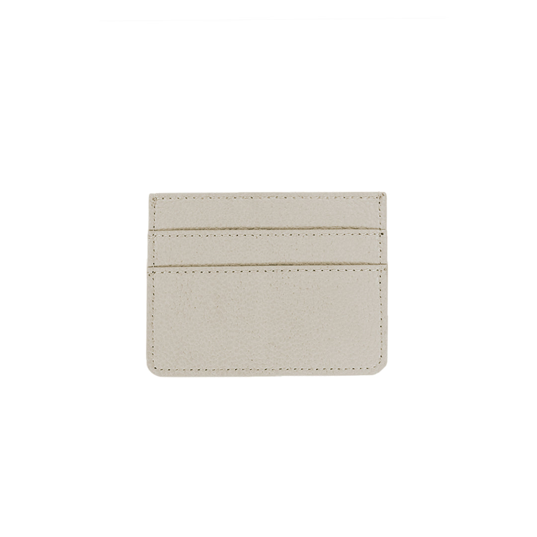 Tarjetero Beige