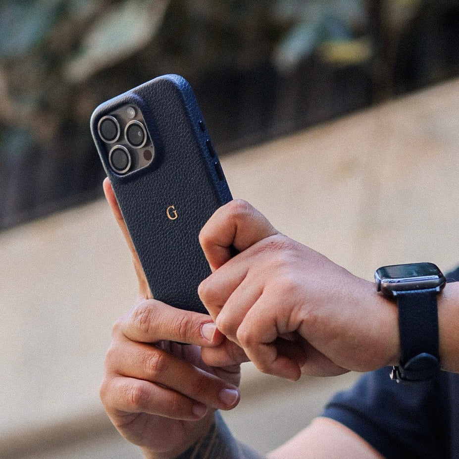 Case iPhone 16 Pro Azul oscuro
