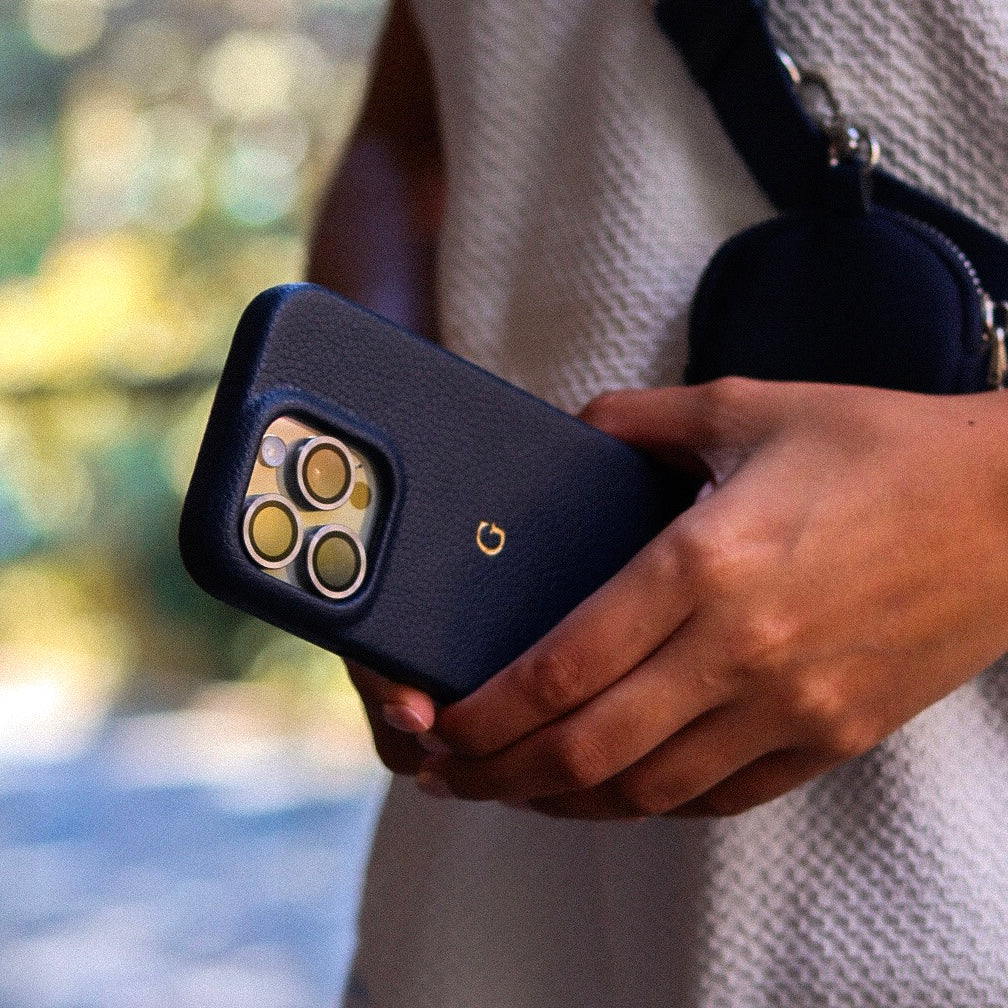Case iPhone 16 Pro Max Azul Oscuro