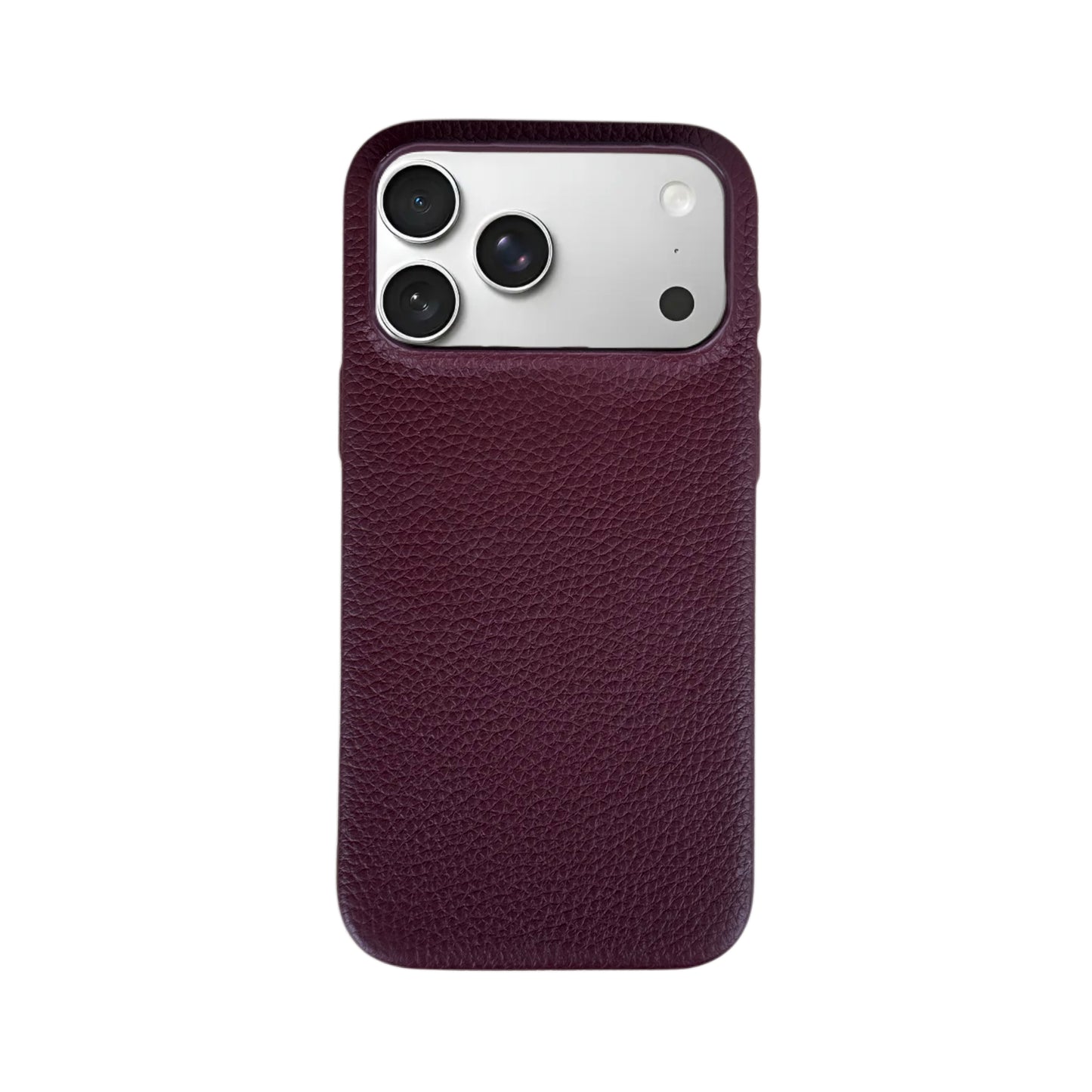 Case de cuero Vinotinto iPhone 17 Pro Max