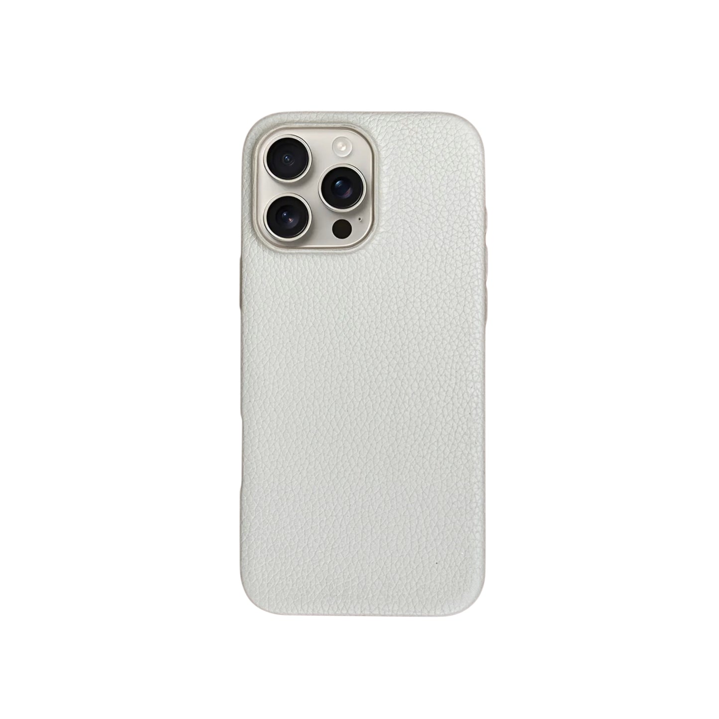 Case de cuero Beige iPhone 16 Pro Max